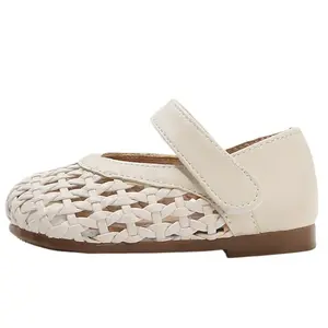 Противоскользящая и износостойкая дышащая обувь для малышей MAIBUXIONG, бежевый