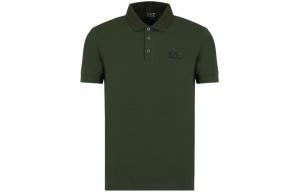 EMPORIO ARMANI Футболка-поло EA7 FW23 мужская army green
