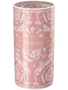 Фарфоровая ваза Barocco (24 см) Versace, розовый