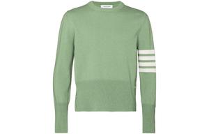THOM BROWNE Зеленый свитер для мужчин