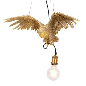 Подвесной светильник Kare Design Owl, полирезин/сталь - 1 пламя