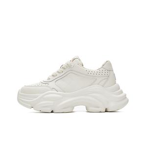 HR Низкие массивные кроссовки женские бежевые