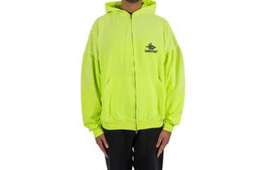 Толстовка мужская ярко-желтая Balenciaga, желтый