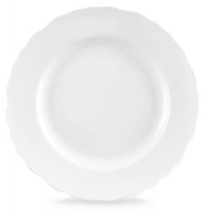 Десертная тарелка orion group 129558, белый - фарфор - 20 х 3 х 20 см
