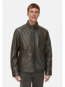 Кожаная куртка Camel Active, зеленый