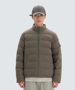 Легкая пуховая куртка с воротником-стойкой