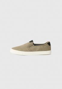 Кроссовки Slip-ons Pier One by Zalando, серый