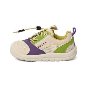 Нескользящие износостойкие низкие детские кроссовки для отдыха на природе BELLE, зеленый