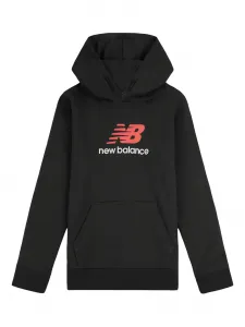 Худи с логотипом New Balance Kids, черный