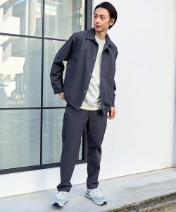 Куртка из эластичного нейлона Stretch Tech эластичный, водоотталкивающий, износостойкий, с защитой от УФ-излучения Coen, цвет Dk.Gray