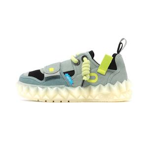 OETZI Айсберг серия скейтборд обувь унисекс лоу топ светло-серый и черный, цвет Light Gray & Black