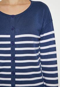 Кардиган usha CO-BRANDED WITH SANIKA, Marine Weiss/Dark Blue