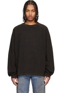 Свободная толстовка с круглым вырезом Camperlab, черный