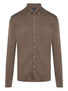 Рубашка на пуговицах Paul & Shark, коричневый