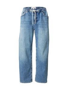 Джинсы свободного кроя TOPSHOP, Blue denim