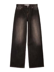 Джинсы свободного кроя Bershka, mottled black