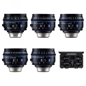 Комплект из 5 объективов ZEISS CP.3 (крепление Sony E)