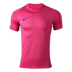 Футболка Nike Tiempo Premier Sports Quick Dry Soccer/Football Team Training Short Sleeve Rose Red, красный