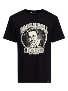 Футболка King Kerosin Rock n Roll Legend, черный