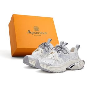 Легкие низкие кроссовки на массивной подошве для женщин AQUASCUTUM, Ancora Red