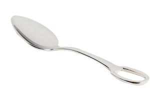 Кофейные мерные ложки HERMES, серебряный