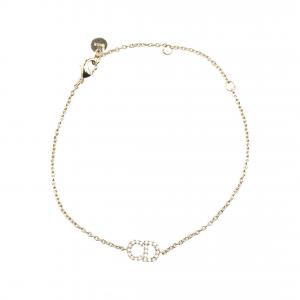 DIOR Браслеты для женщин Rhinestone, Gold Plated Metal