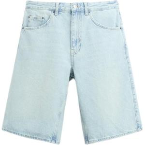 Повседневные шорты мужские синие Zara, синий