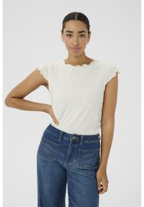 Футболка с принтом KASAMANTHA Kaffe, белый