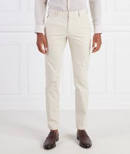 Брюки BOSS BLACK Kaito1_T Slim Fit, кремовый