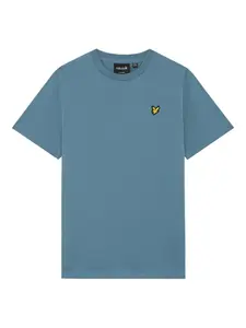 Футболка с логотипом Lyle & Scott Kids, синий