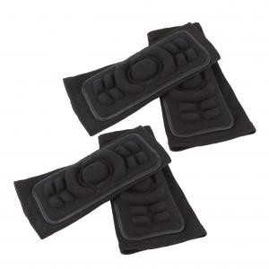 Налокотники TOYANDONA (2 шт.) для горного велосипеда и лыжного спорта. Защитная экипировка для велоспорта и спорта. Удобные компрессионные рукава для поддержки рук и предотвращения травм. Черные., Black