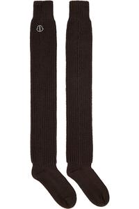 Rick Owens Moncler + Rick Owens серые походные носки