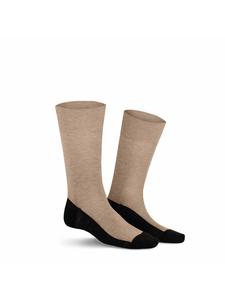 Носки George с регулирующим климатом, бежевого меланжа. Kunert