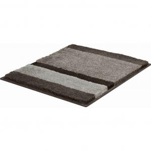 Базовый коврик для ванной ROOM - 100% полиакрил SUPERSOFT, цвет: серо-коричневый, размер: 50х60 см GRUND, черный
