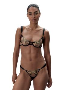 Трусики-Слипы Annabel с открытой спиной Bluebella, gold