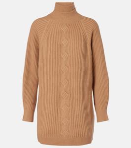 Водолазка из шерсти и кашемира Alcazar Max Mara, Cammello