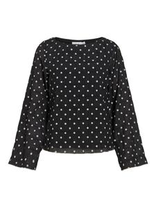 VILA Блузка 'VIEbla' в черном цвете
