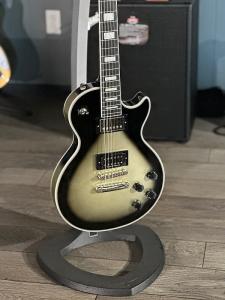 Электрогитара Epiphone Adam Jones Les Paul Custom Art Collection: Julie Heffernan's "Self-Portrait as Not Dead Yet" 2023 - Antique Silverburst
