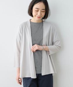 Кардиган в французскую резинку