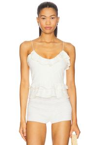 Топ на бретельках Martha More To Come, ivory