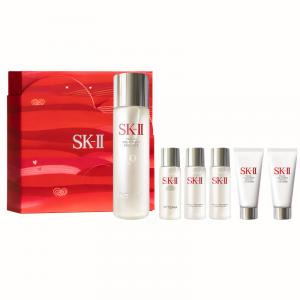 Набор Sk II Serum Lotion для ухода за кожей: подтягивающий, увлажняющий и контролирующий жирность SK-II