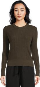 Свитер Lilla P Multi Stitch Pullover Sweater, цвет Fir