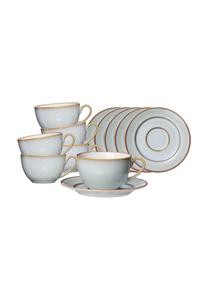 Чашки кофейные Ritzenhoff & Breker Portofino с Блюдцеми, 220 мл, 6 штук, серый