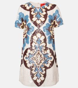 Мини-платье Super Mini Swing с пайетками La DoubleJ, Palazzo