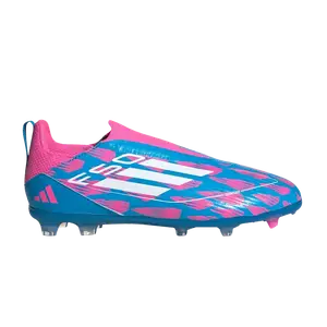 Кроссовки Adizero F50 League Laceless MG K, цвет Reemergence Pack