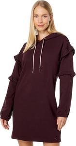 Платье-свитшот Tommy Hilfiger с оборками на рукавах, Winetasting