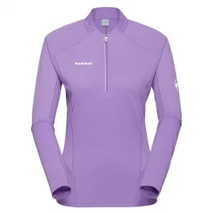 Лонгслив Mammut Aenergy FL half zip, фиолетовый