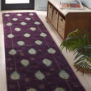 Ковер-дорожка SAFAVIEH, 77 x 305 см, Berkeley Collection, Assorted, ручной работы из шерсти, идеально для помещений с высокой проходимостью в гостиной, спальне (BK46C)