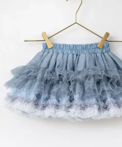 Юбка «Принцесса в пачке» M/90-110 см L/110-130 см Panpantutu, цвет French Blue