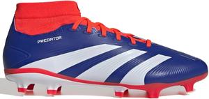 Футбольные бутсы adidas League Sock для твердого грунта, белый/красный/голубой